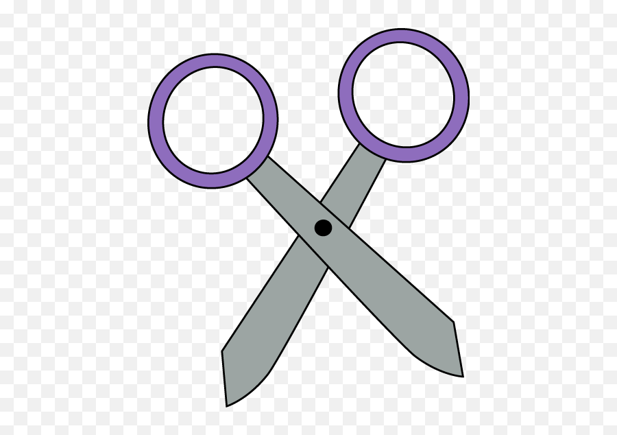Openoffice Draw Clipart - Purple Scissors Clipart Emoji,Draw Clipart