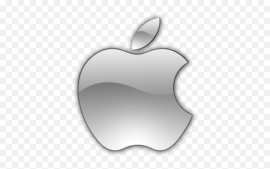 Logo Apple Png 2019 - Silver Transparent Apple Logo Emoji,Apple Png