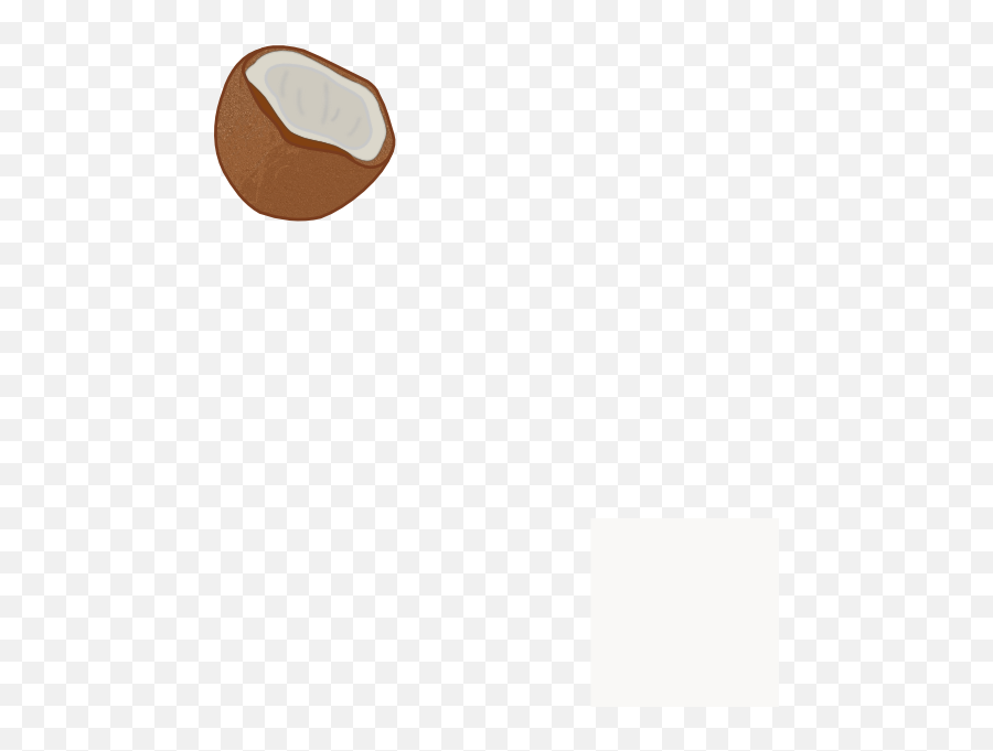Coconut Clipart I2clipart - Royalty Free Public Domain Clipart Small Cartoon Coconut Emoji,Coconut Clipart