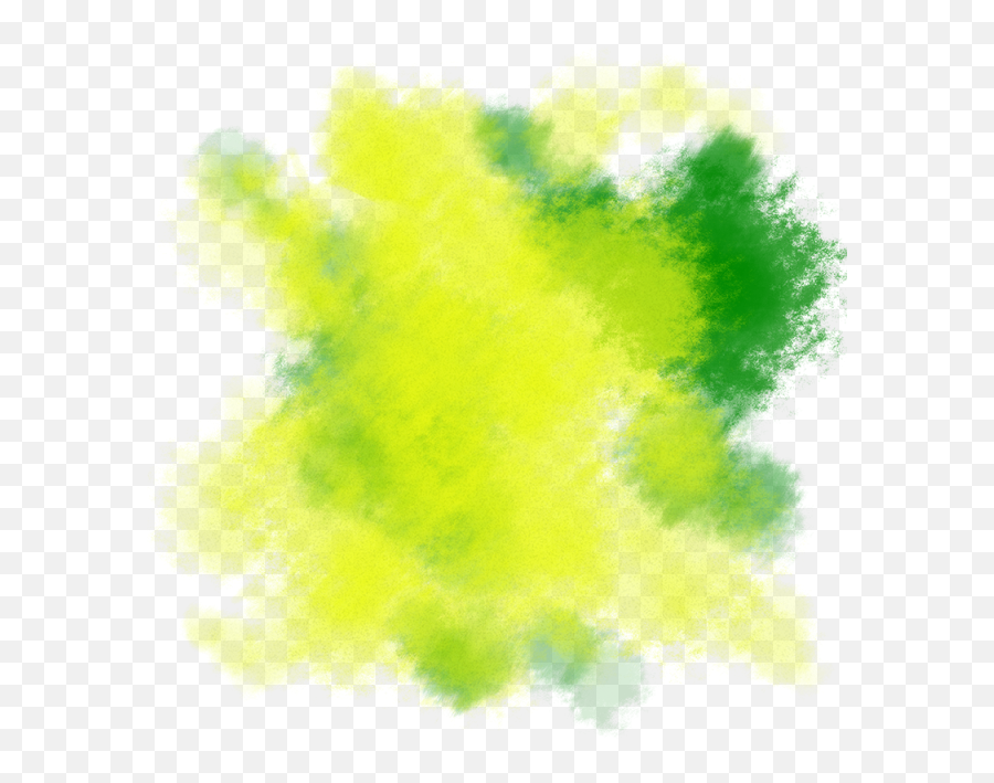 Green Watercolor Splash Png - Yellow Green Watercolor Splash Png Emoji,Watercolor Splash Png