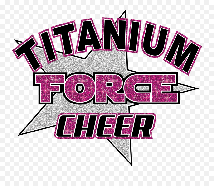 Titanium Force Cheerleading - Titanium Force Cheer Emoji,Cheer Logo