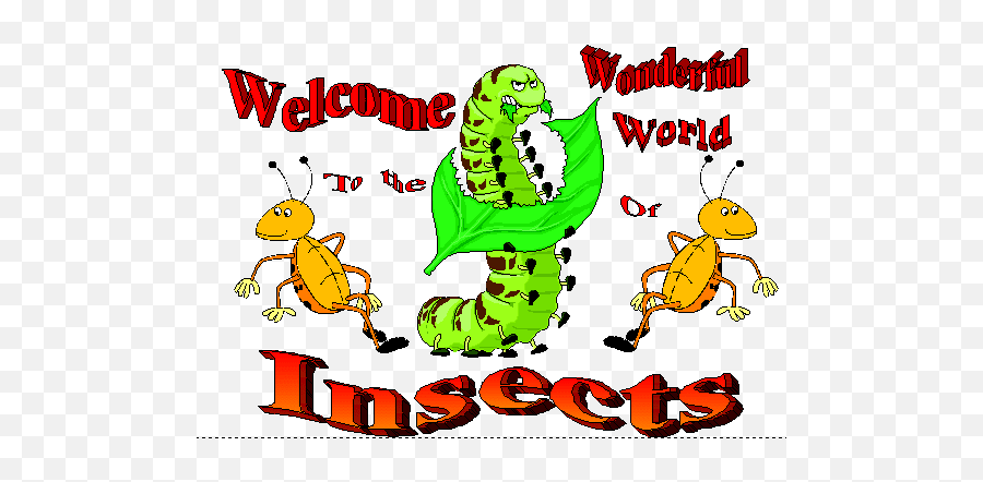 Insects Clipart Samples - Welcome To The Insect World Emoji,Insects Clipart