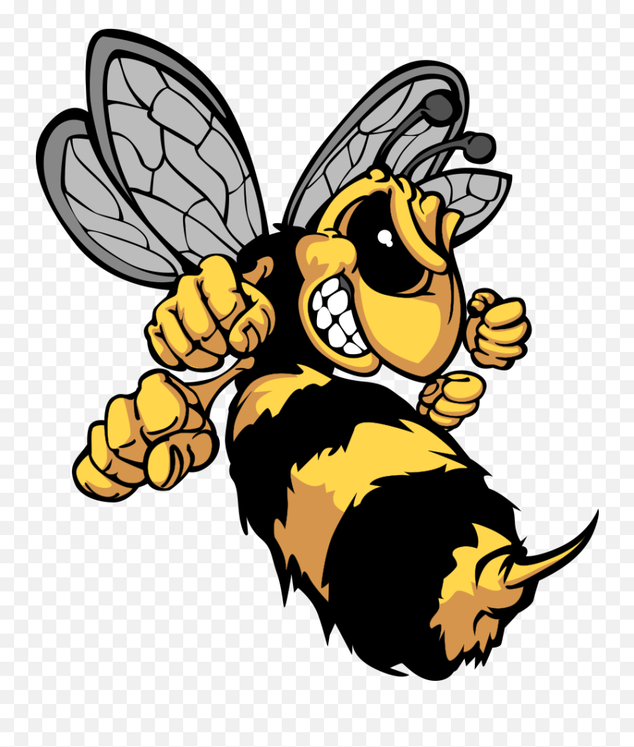 Clipart Bee Hornet Clipart Bee Hornet - Hornets Cartoon Emoji,Hornet Clipart