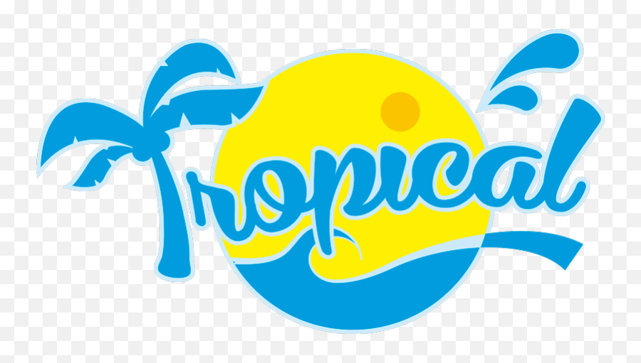 Download Hd Tropicana Logo Png - Transparent Tropical Logo Emoji,Tropical Logo