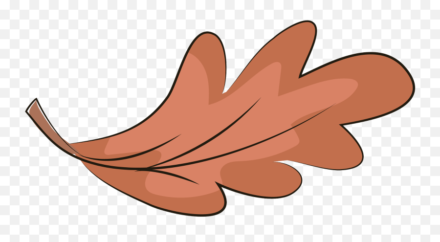 Oak Leaf Clipart - Drawing Emoji,Oak Leaf Clipart