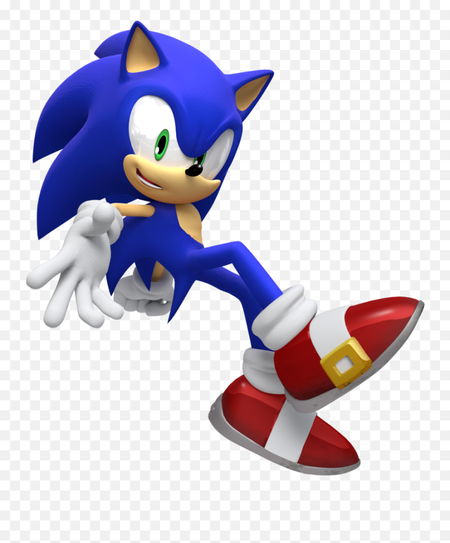 Sonic The Hedgehog Png Transparent Png - Sonic Render Hd Emoji,Sonic The Hedgehog Png
