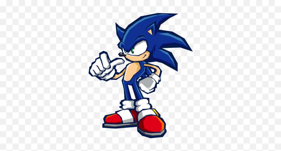 Sonic The Hedgehog - Sonic Battle Emoji,Sonic Png