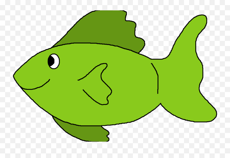 Free Transparent Fish Clipart Download - Green Fish Clip Art Emoji,Fish Clipart