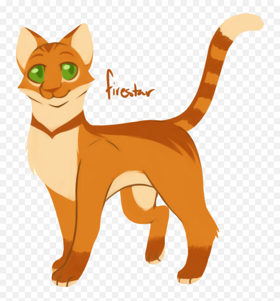 Download Hd Warrior Cats Png - Firestar Transparent Png Warrior Cats Png Emoji,Cats Png