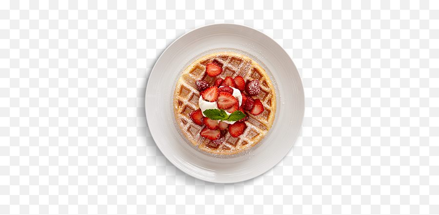Strawberry Waffles - Serveware Emoji,Waffles Png
