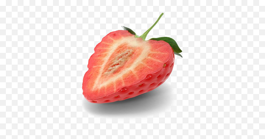 Strawberry Transparent Background Png - Strawberry Cross Section Emoji,Strawberry Transparent Background