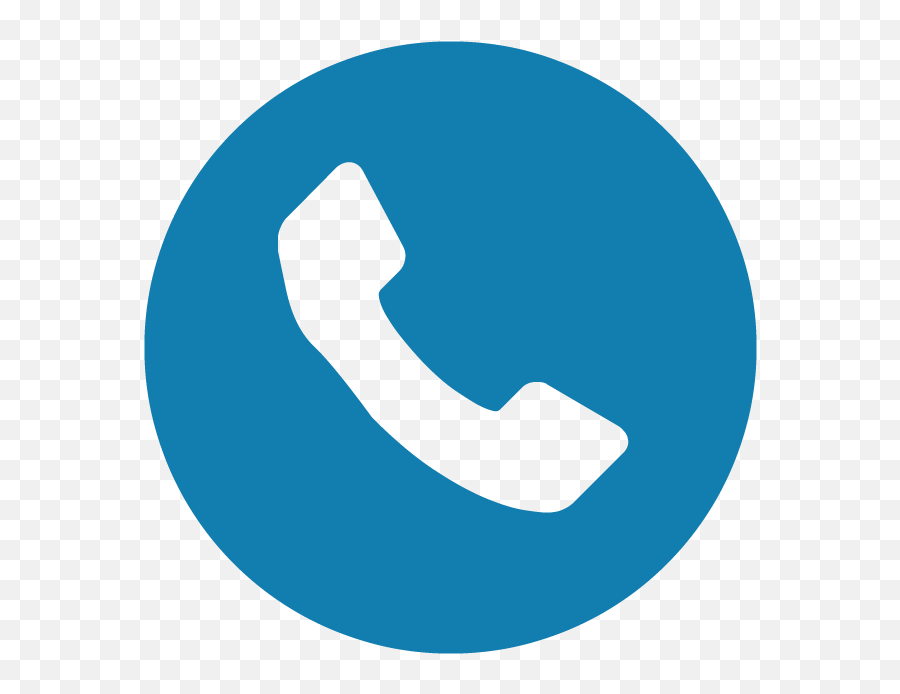 Phone - Darkblue Call Logo Png Hd Clipart Full Size Phone Logo Round Emoji,Instagram Logo .png