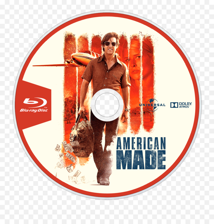 American Made Bluray Disc Image Png - American Made Blu Ray Label Emoji,Bluray Logo