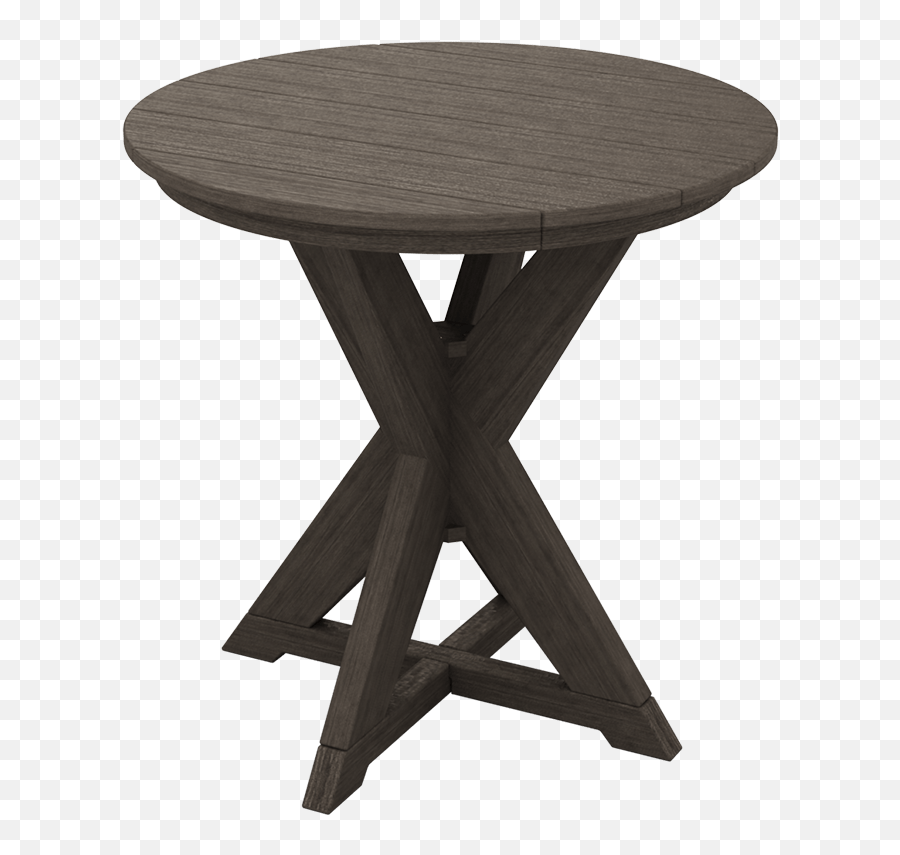 In Stock Hudson 30 Dining Table Round - Coastal Gray Emoji,Wooden Table Png