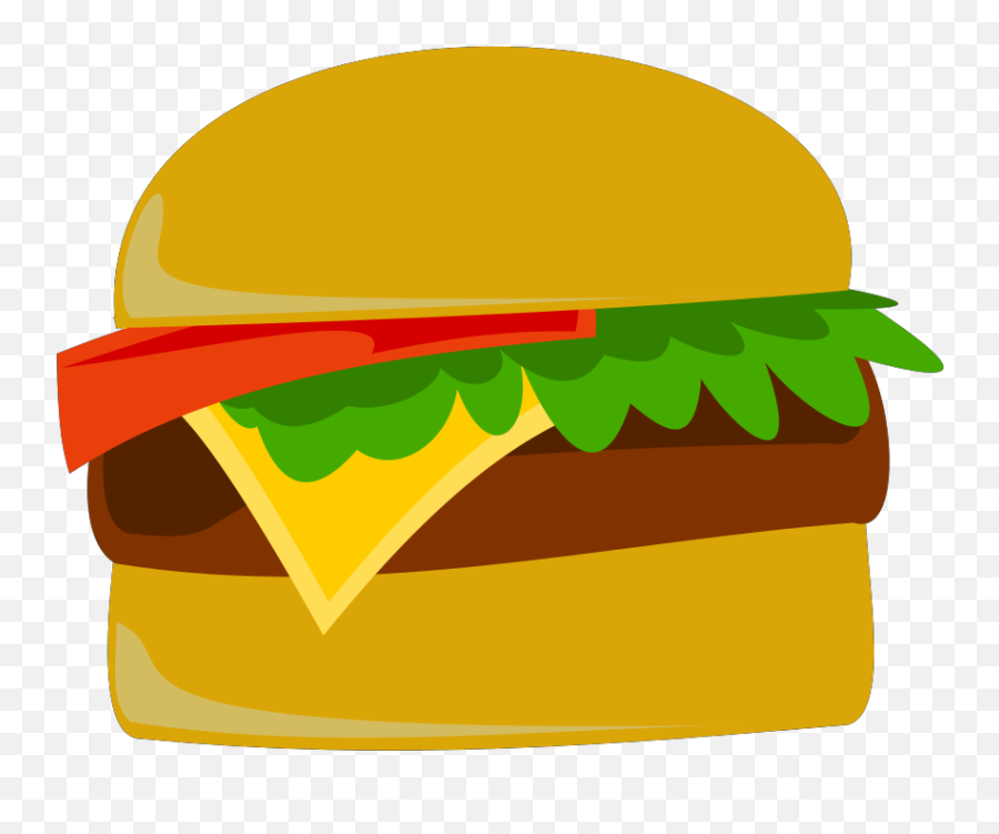 Burger Clip Svg Vector Burger Clip Clip Art - Svg Clipart Emoji,Burger And Fries Clipart