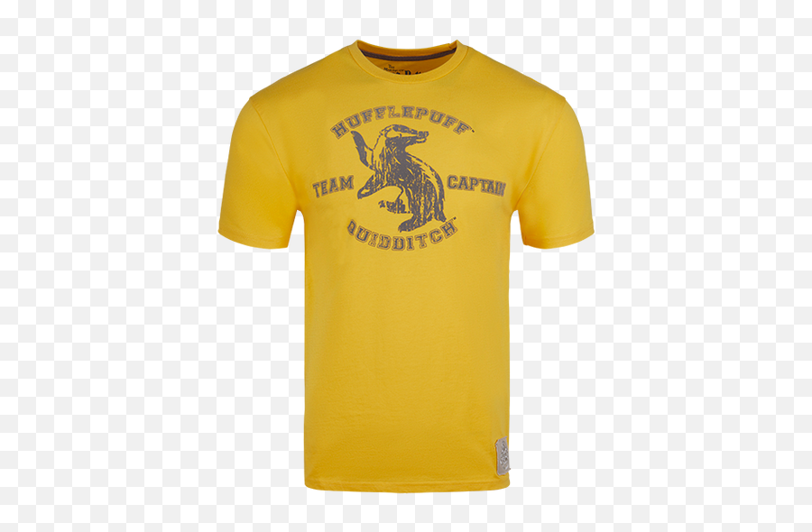 Hufflepuff Quidditch Team Captain T - Shirt Emoji,Quidditch Logo