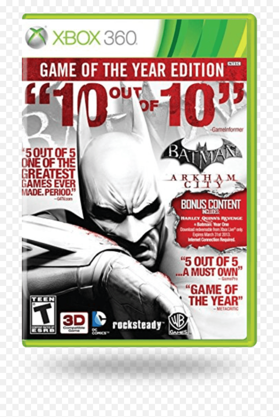 Buy Batman Arkham City - Game Of The Year Edition Xbox 360 Emoji,Batman Arkham Logo