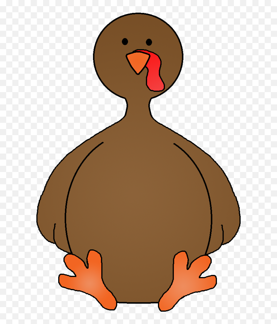 Graphics By Ruth - Turkey Clipart No Feathers Png Download Turkey Clipart No Feathers Emoji,Thanksgiving Border Clipart