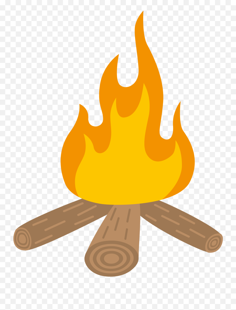Flame Gif Png - Bonfire Camping Campsite Cartoon Clip Art Cartoon Campfire Transparent Emoji,Fire Gif Transparent