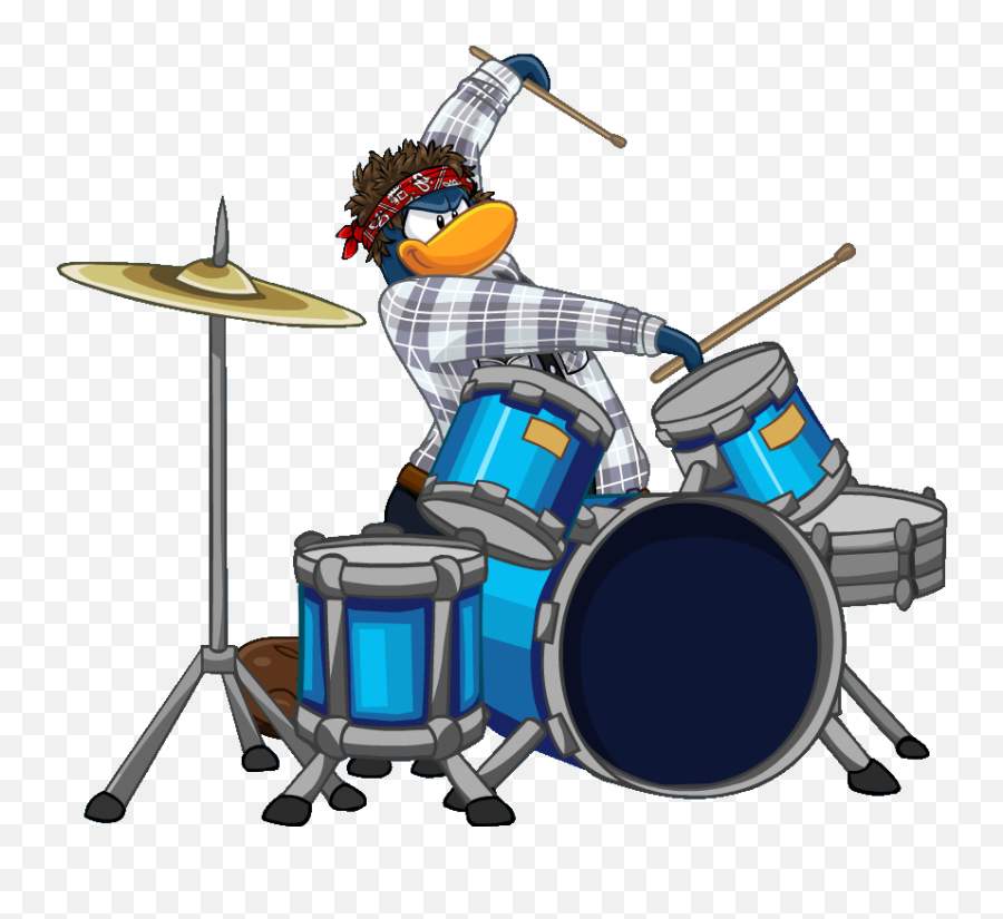 Rock Band Clipart Penguin - Band Plays Emoji,Band Clipart
