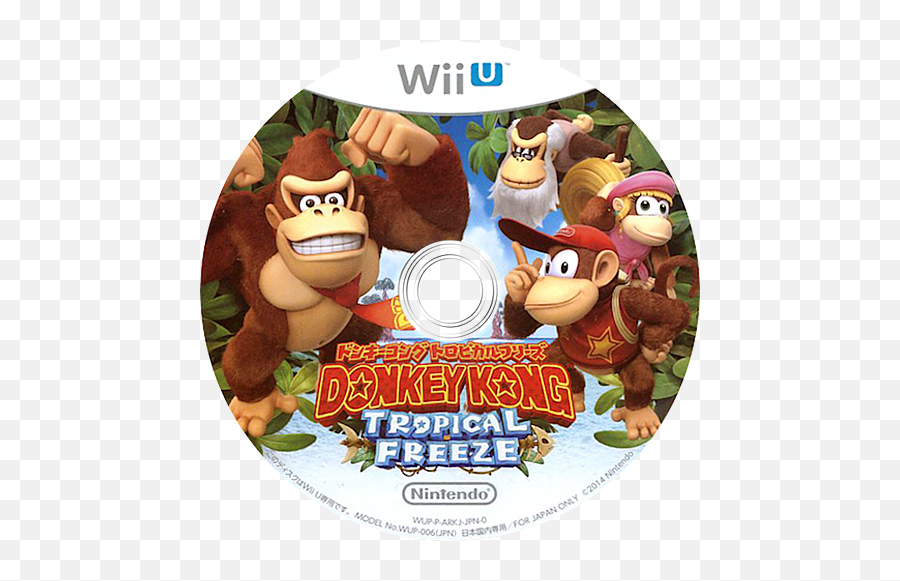 Arkj01 - Donkey Kong Country Tropical Freeze Nintendo Wii Emoji,Donkey Kong Country Logo