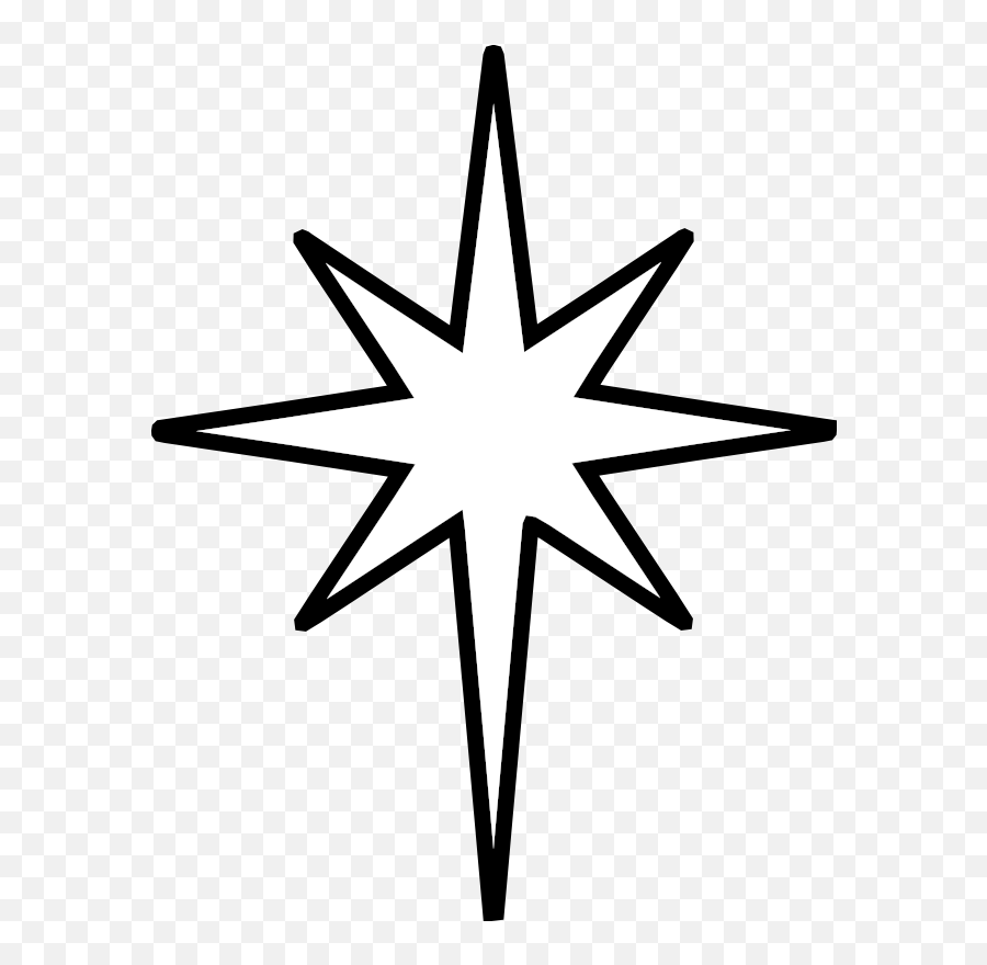 Library Of Xmas Star Clip Png Files Clipart Art 2019 - Clipart Star Of Bethlehem Emoji,Star Clipart