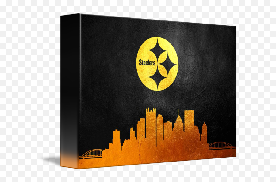 Pittsburgh Steelers Gold By Ab Concepts - Horizontal Emoji,Pittsburgh Steelers Logo