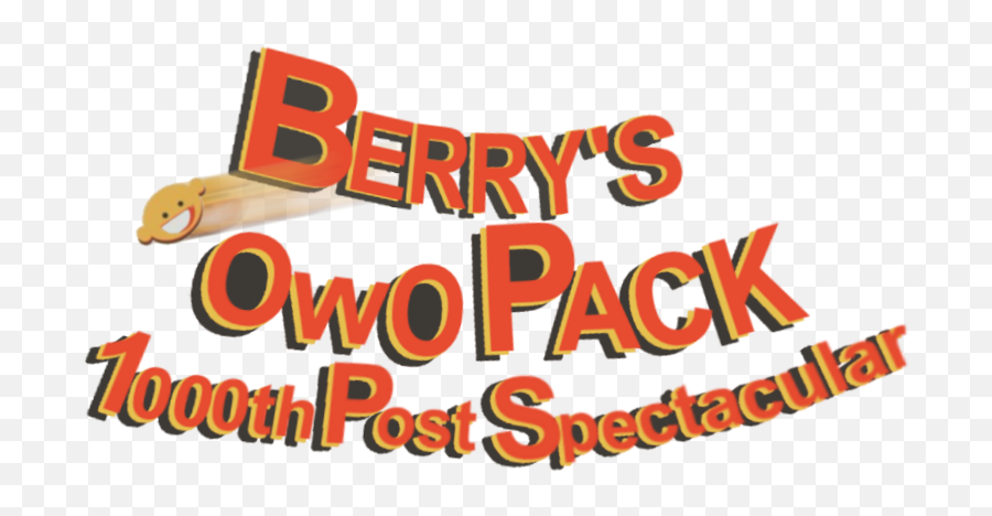Berrys Owo Pack 1000th Post Fun - Language Emoji,Owo Png