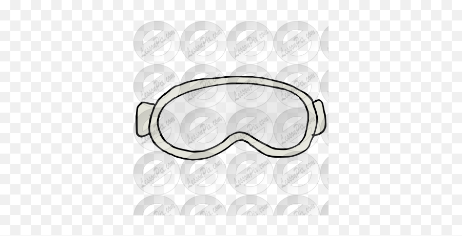 Safety Goggles Picture For Classroom Therapy Use - Great Freedom House Emoji,Goggles Clipart