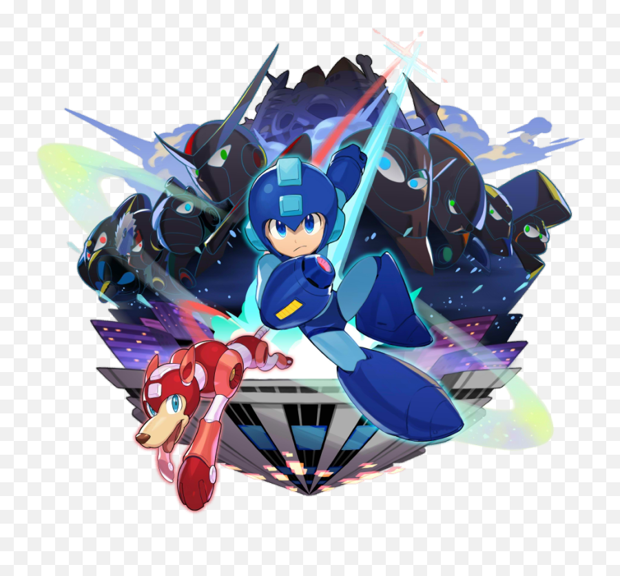 Mega Man - Megaman Dragalia Lost Emoji,Mega Man Png