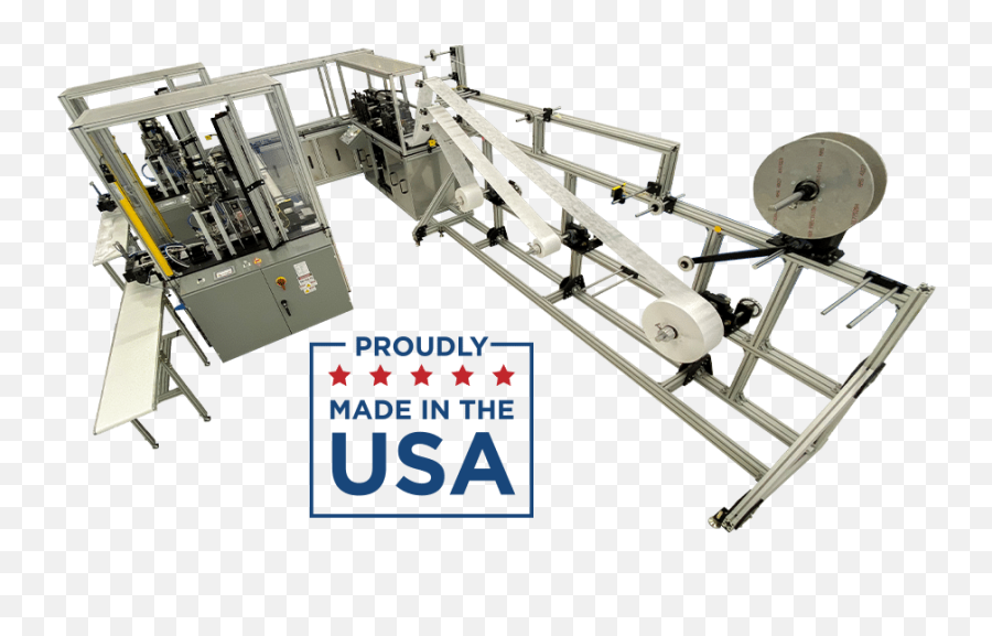 Face Mask Machine - Fully Automatic Made In Usa Rdi Medical Aluminium Alloy Emoji,Made In Usa Png
