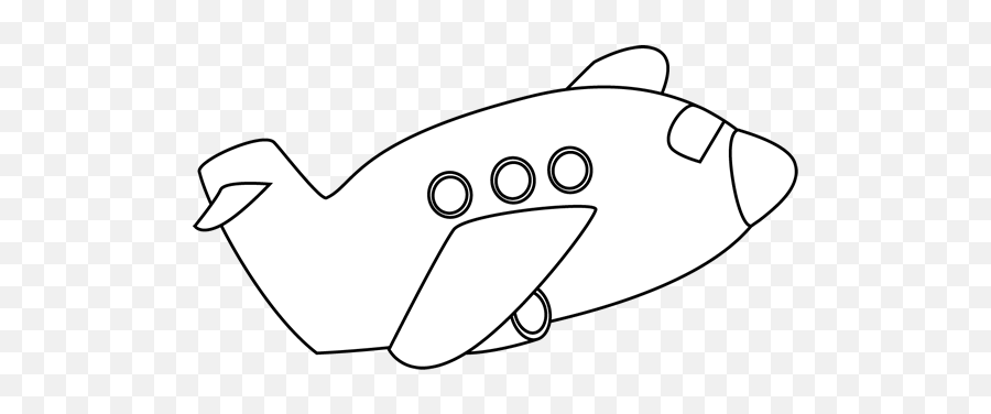 Cartoon Airplane Going Up - Clip Art Library Cartoon Plane Black Background Emoji,Banner Clipart Black And White