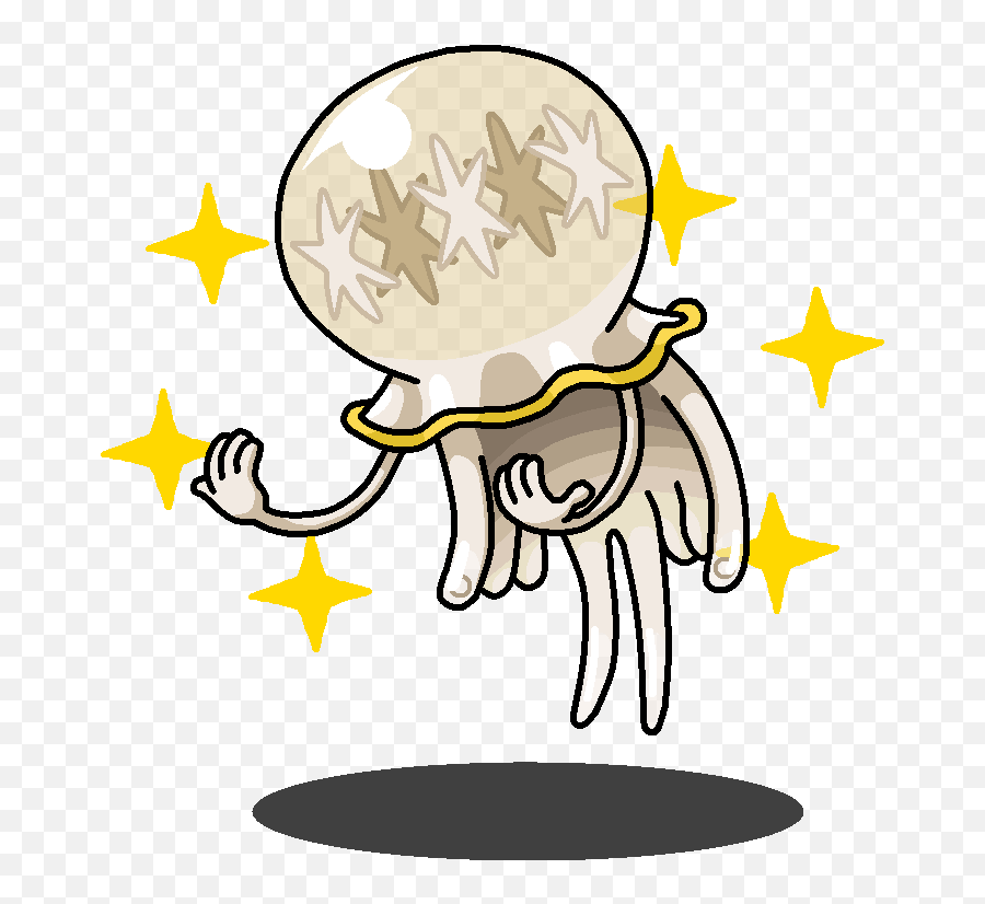 Library Of Jelly Fish Clipart Freeuse Download Png Files - Yellow Jellyfish Pokemon Emoji,Jellyfish Clipart