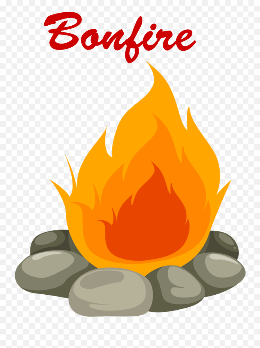 Transparent Campfire Png Download - Cartoon Campfire Png Emoji,S'more Clipart