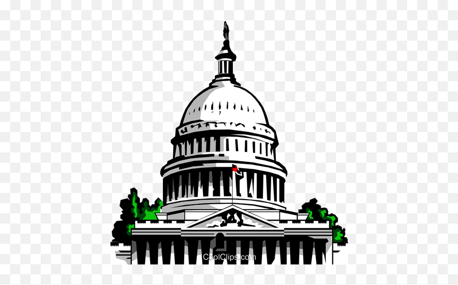 Capitol Bu - Transparent Capitol Building Clipart Emoji,Washington Dc Clipart
