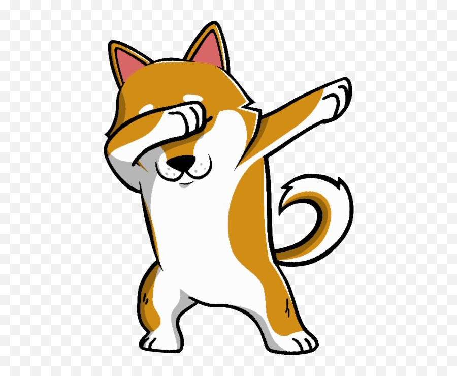 Doge Meme Png Transparent Image - Shiba Inu Dabbing Png Emoji,Doge Png