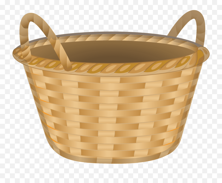 Basket Emoji Clipart,Laundry Basket Clipart