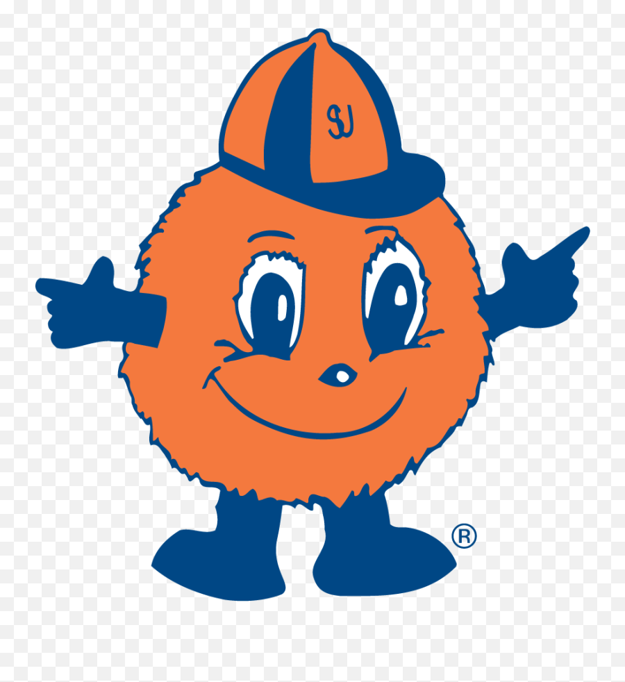 Syracuse Orange Mascot Logo - Ncaa Division I St Ncaa Emoji,Otto Logo