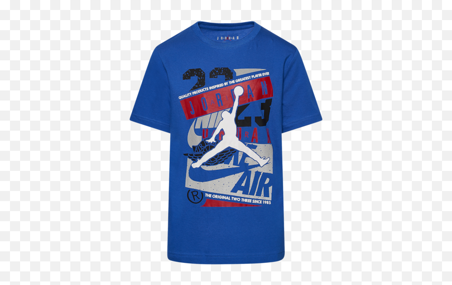 Jordan Mars 1 T - Shirt Blue Boys Designer Clothes Blue Logo Jordan Air Wallpaper Pictures Like In Tshirts Emoji,Jordans Logo