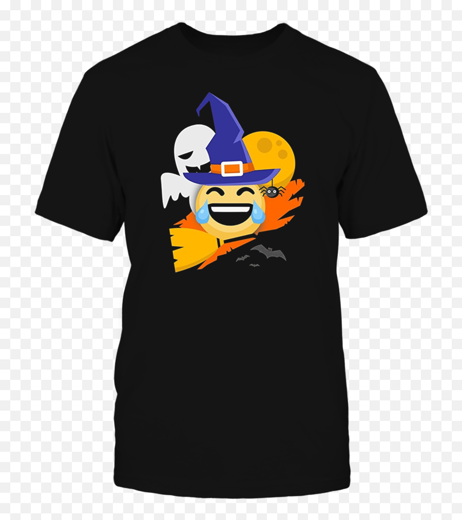 Download Witch Emoji Halloween Shirt T - Shirt 100 Printed Fictional Character,100 Emoji Png