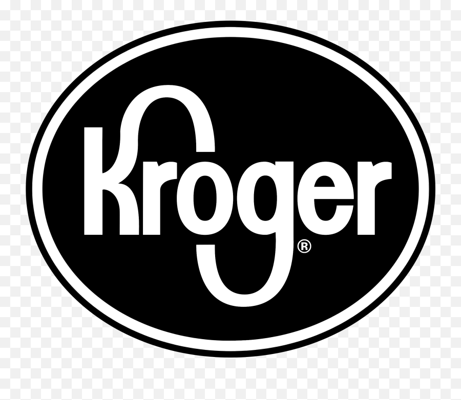 Kroger Logo Black And White - Kroger Emoji,Kroger Logo
