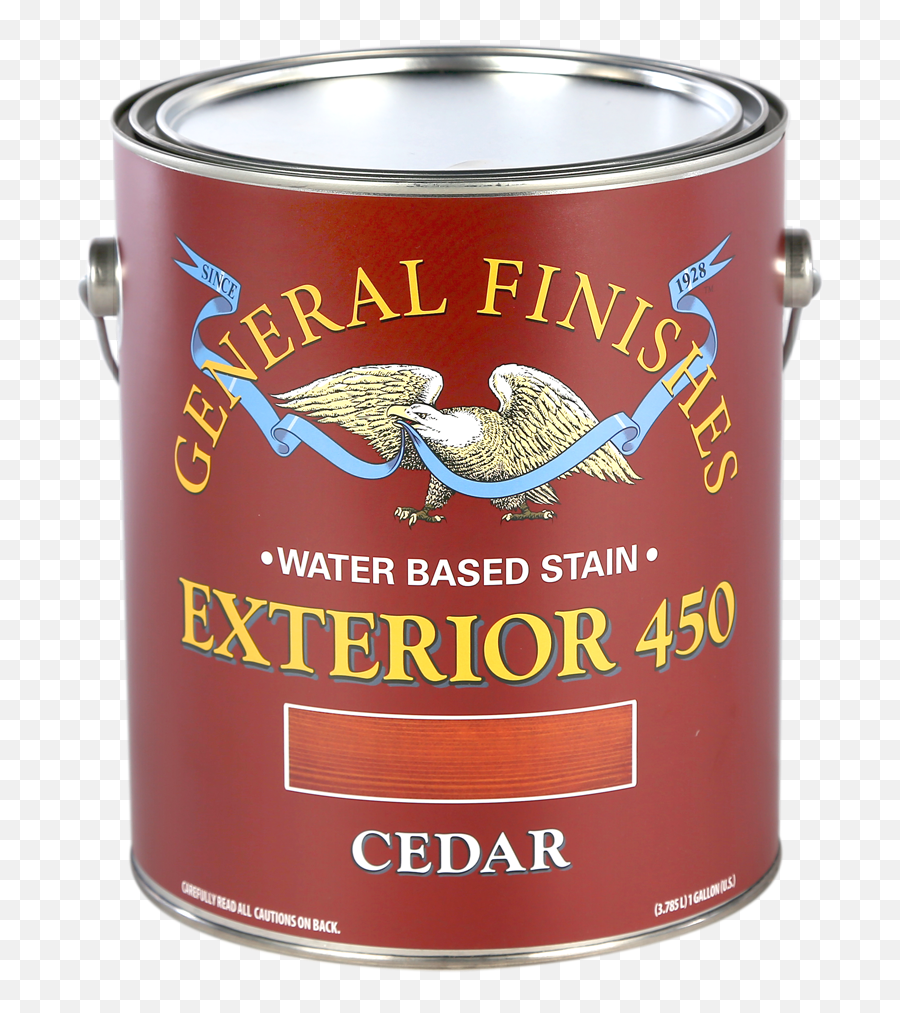 Exterior 450 Water Based Wood Stain General Finishes - Cylinder Emoji,Semi Transparent Deck Stain