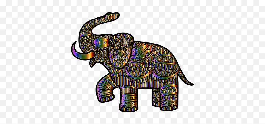 Over 300 Free Elephant Vectors - Decorative Line Animal Emoji,Elephant Silhouette Clipart