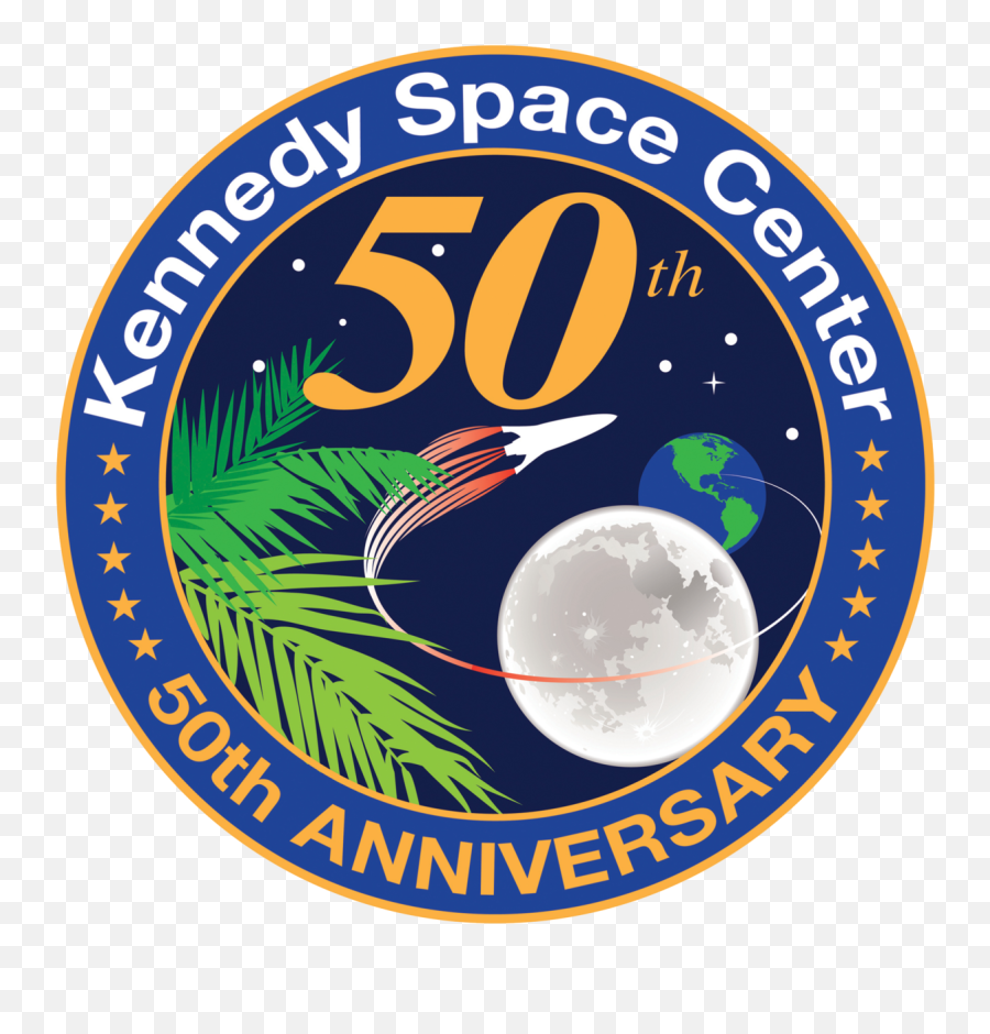 Kennedy Space Center - Kennedy Space Center 50th Emoji,Anniversary Png