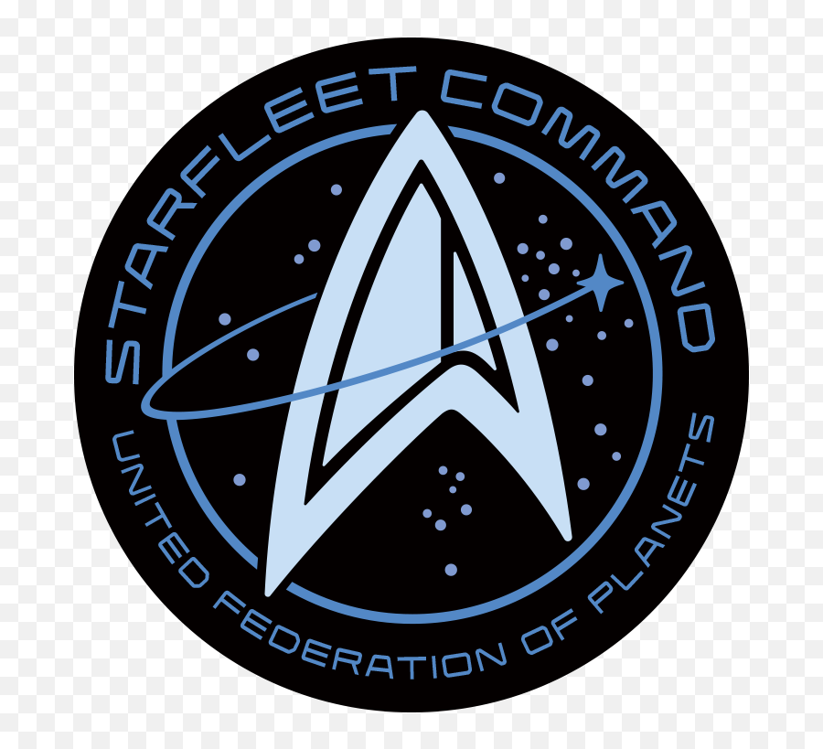 Starfleet Command - Star Fleet Logo Black Emoji,Starfleet Logo