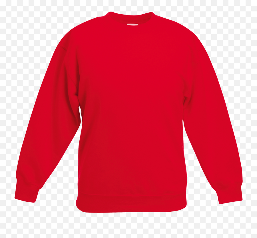 Red Long Sleeve Shirt Front And Back - Red Long Sleeve Shirt Png Emoji,Red Shirt Png
