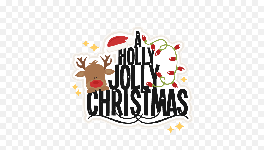 Free Holly Jolly Christmas Clipart 2058043 - Png Images Pngio Language Emoji,Free Christmas Clipart Images