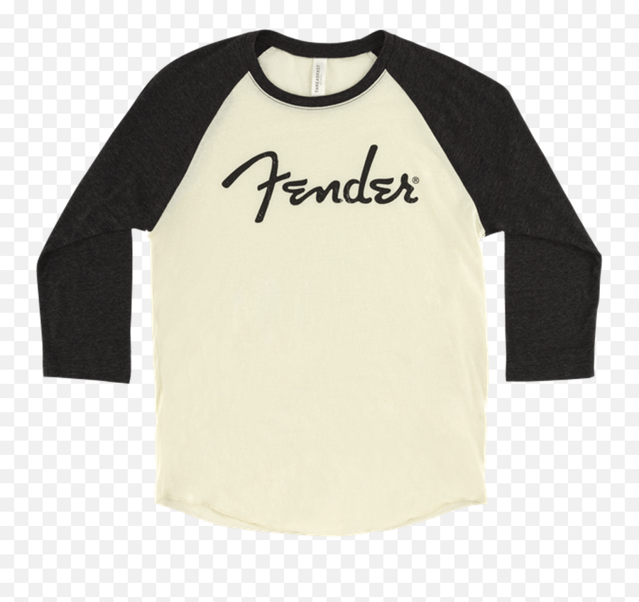 Fender Spaghetti Logo Raglan T Emoji,Fender Logo