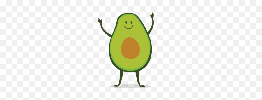 Avocado Png Avocado Fruit Transparent - Transparent Avocado Cartoon Png Emoji,Avocado Transparent Background