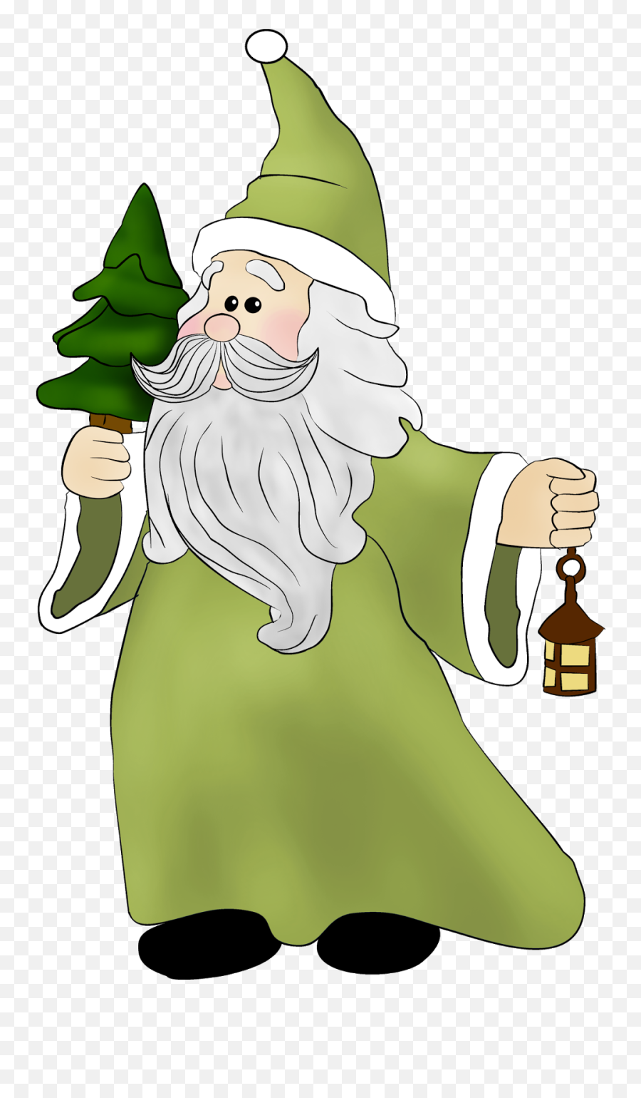 Digi Stemple By Alicecreations 58 Mikoaj Christmas - Clipart Green Santa Claus Emoji,Santa Claus Clipart